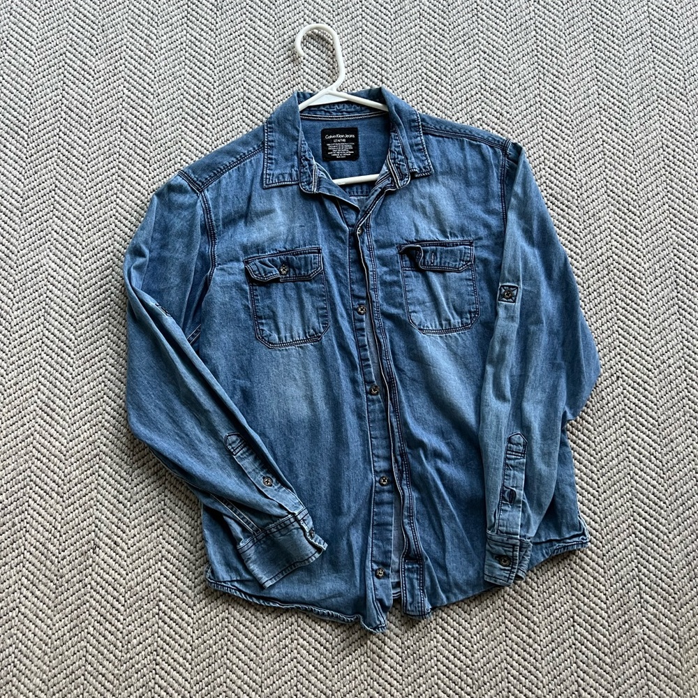 Calvin Klein button down shirt